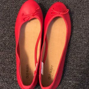 Red Women’s Flats